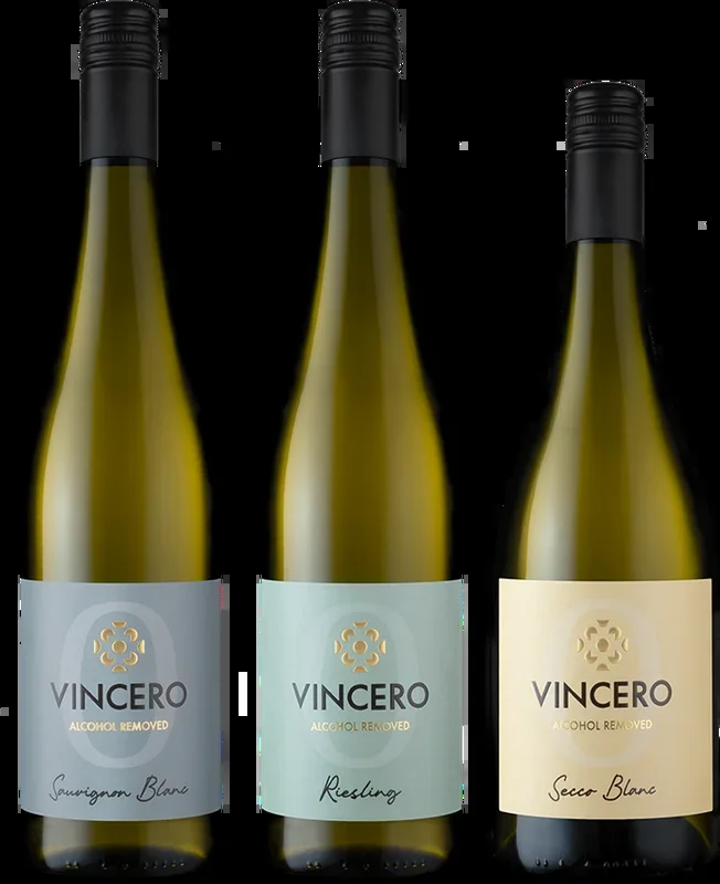 Vincero Collection Blanc non-alcoholic (1x Sauvignon Blanc + 1x Riesling + 1x Secco blanc)