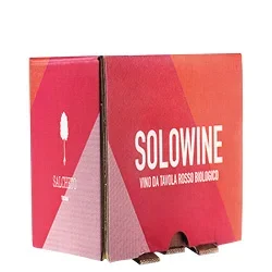 Vino Rosso da tavola Bio SoloWine Salcheto 2023 3 ℓ, Bag in Box