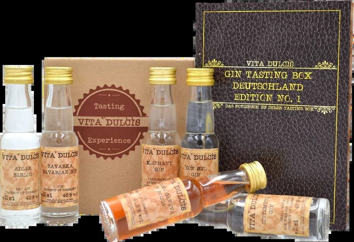 Vita Dulcis Gin Tasting Box: Germany (6x Gin Minis)