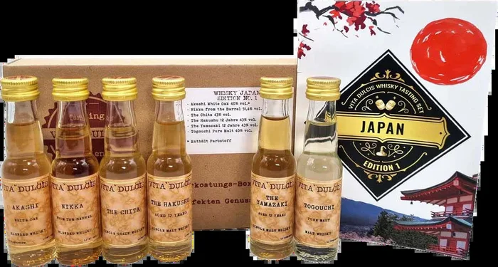 Vita Dulcis Whisky Tasting Box Japan Edition No. 1 (6x Whisky Minis)