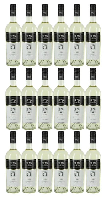 Viura Moscatel lieblich Gran Castillo, Bodega Gran Castillo, Jahrgang 2022 (18 x 0,75 l)