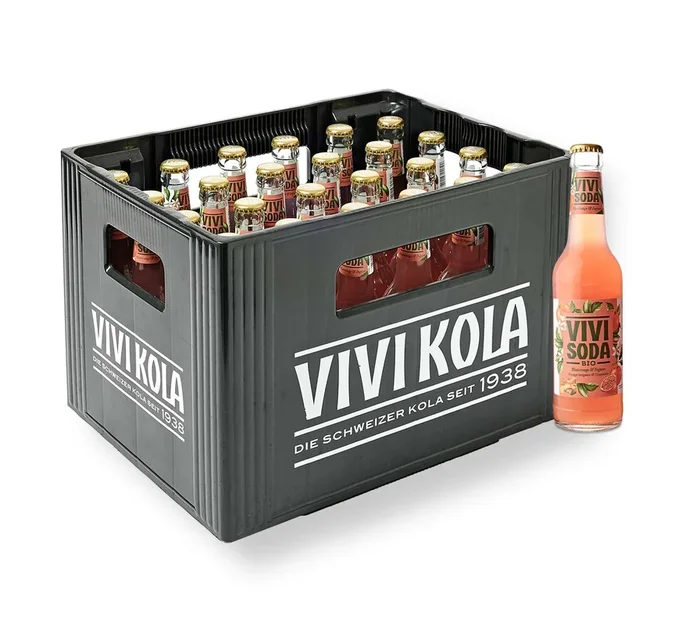 Vivi Soda Arancia Rossa e Zenzero (33cl) – ordinabile – Bevande
