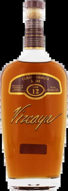 Vizcaya Rum Dark Cask 12 40% 0,7l