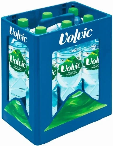 Volvic naturelle 6×1,5 PET Einweg Kasten