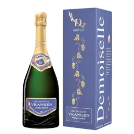 Vranken Demoiselle E.O. Brut Champagner in Geschenkpackung 0,75l Flasche