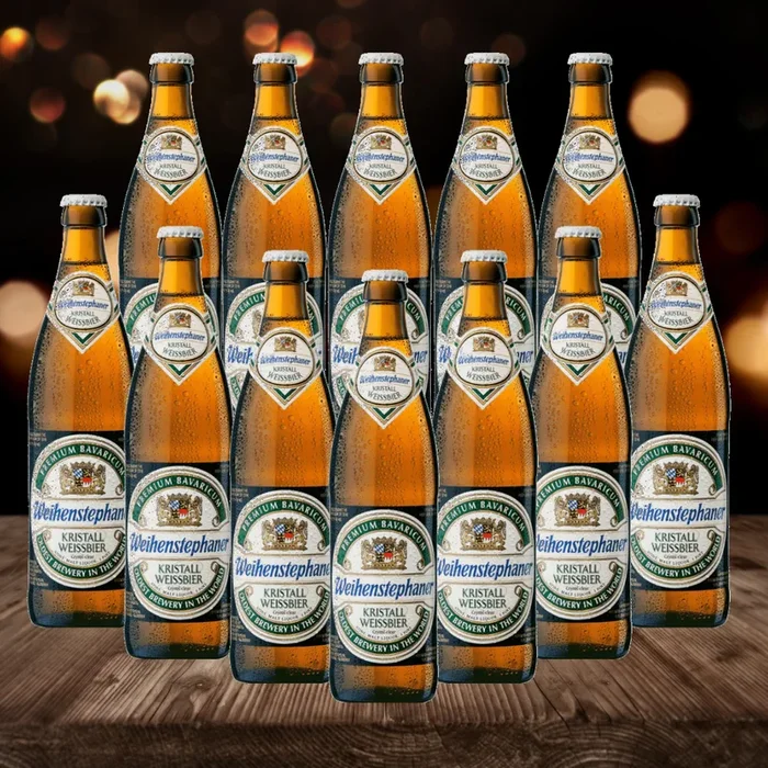 Weihenstephaner Kristall Weissbier 500ml Bottles (12 Pack) – 5.4% ABV