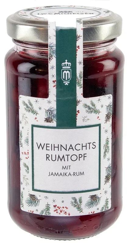 Weihnachts-Rumtopf mit Jamaika-Rum – Beerenfrüchte in Rum, perfekt zu Grießflammeri