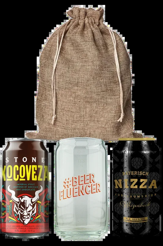 Weihnachtsbeutel Beerfluencer® – Craft Beer Probierset