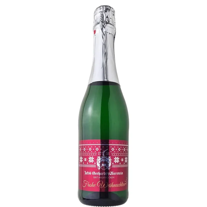 Weihnachtssekt Tradition halbtrocken