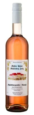 Wein Saale Unstrut Rosé Spätburgunder 2020 halbtrocken Weingut Schulze Deutscher Prädikatswein Auslese Kloster Posaer Klosterberg Zeitz