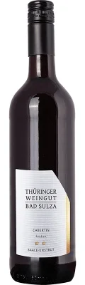 Wein Saale Unstrut Rotwein Cabertin 2022 trocken Thüringer Weingut Bad Sulza Deutscher Qualitätswein