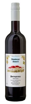 Wein Saale Unstrut Rotwein Portugieser 2023 trocken Weingut Schulze Deutscher Qualitätswein Naumburger Sonneck