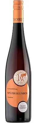 Wein Saale Unstrut Rotwein Spätburgunder 2019 trocken Weingut Köhler – Wölbling DQW Weischützer Nüssenberg