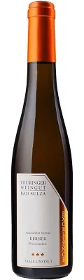 Wein Saale Unstrut Weißwein Beerenauslese süß 2017 Thüringer Weingut Bad Sulza Deutscher Prädikatswein