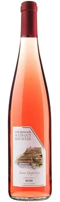Wein Saale Unstrut Weißwein Cuvée Rosé 2017 trocken Thüringer Weingut Bad Sulza Deutscher Qualitätswein Jenaer Grafenberg