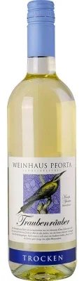Wein Saale Unstrut Weißwein Cuvée Traubenräuber trocken Landeskellerei Weinhaus Pforta Deutscher Wein
