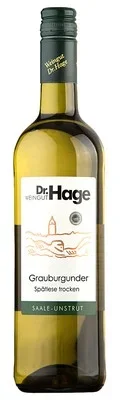 Wein Saale Unstrut Weißwein Grauburgunder Spätlese 2022 trocken Weingut Dr. Hage Freyburger Mühlberg