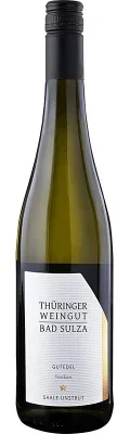 Wein Saale Unstrut Weißwein Gutedel 2023 trocken Thüringer Weingut Bad Sulza Deutscher Qualitätswein