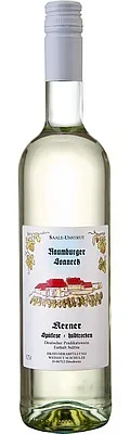 Wein Saale Unstrut Weißwein Kerner 2024 halbtrocken Weingut Schulze Deutscher Prädikatswein Spätlese Naumburger Sonneck