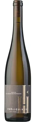 Wein Saale Unstrut Weißwein Riesling 2021 trocken Weingut Frölich – Hake Deutscher Qualitätswein Naumburger Steinmeister