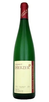 Wein Saale Unstrut Weißwein Riesling 2023 trocken Weingut Herzer DQW Freyburger Schweigenberg