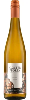 Wein Saale Unstrut Weißwein Silvaner 2024 trocken Landesweingut Kloster Pforta Deutscher Qualitätswein