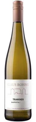 Wein Saale Unstrut Weißwein Traminer 2023 halbtrocken Weingut Klaus Böhme Deutscher Qualitätswein Dorndorfer Rappental