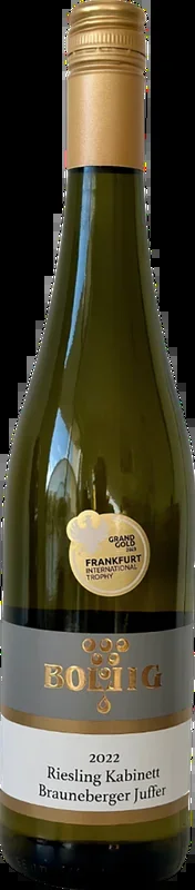 Winery Jan Bollig 2022 Riesling Kabinett Brauneberger Juffer – sweet