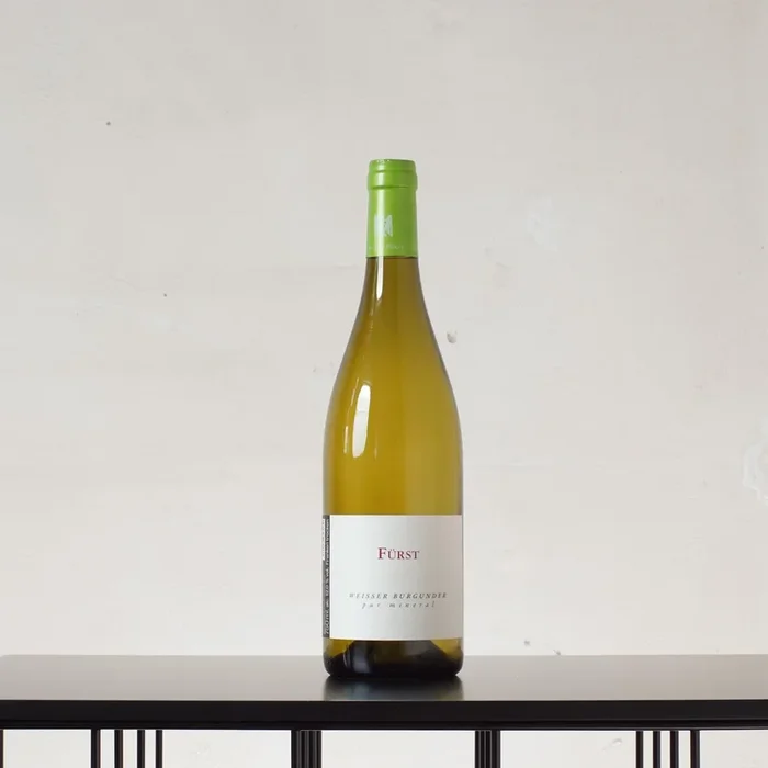 Weißburgunder pur mineral Qualitätswein trocken 2023 – Weingut Rudolf Fürst – 0,75l