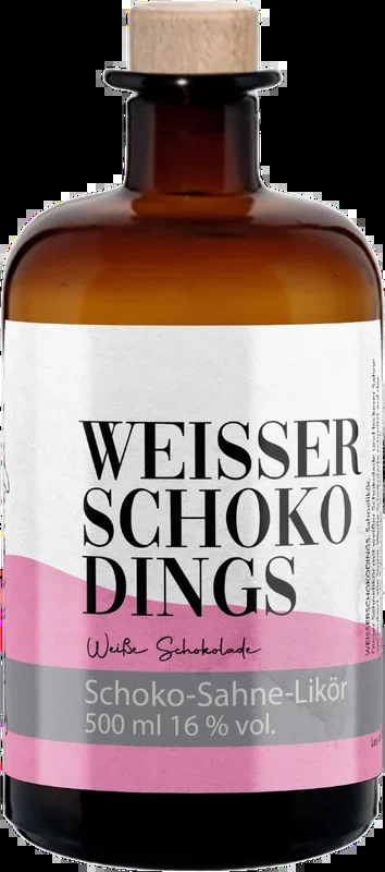Weisser Schokodings – Schokoladenlikör mit Sahne