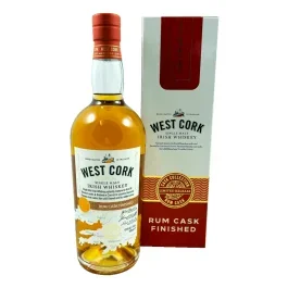 West Cork Rum Cask Finished Single Malt Irish Whiskey 0,7l Flasche