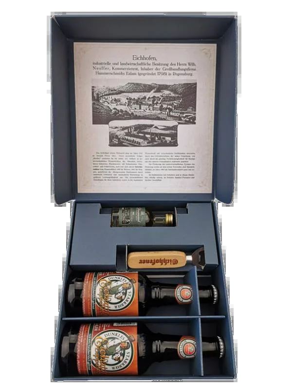 Whisky & Bier Kaminfeuer – Geschenkbox