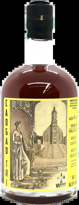 Whisky factory Caogad Tri 4 2020-2024, Virgin Oak