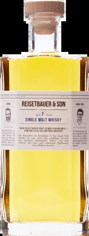 Whisky Single Malt 7 YO 0,7 Liter
