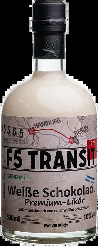 White chocolate liqueur No. 5565 – F5-Transit – Transit schnapps