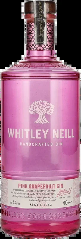 Whitley Neill Handcrafted Gin Pink Grapefruit – New Western Dry Gin