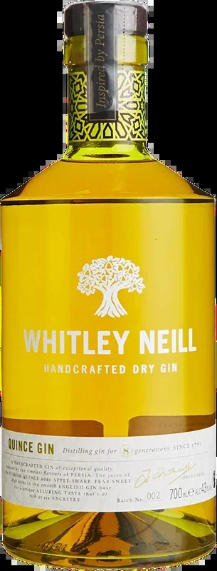 Whitley Neill Handcrafted Quince Gin – New Western Dry Gin