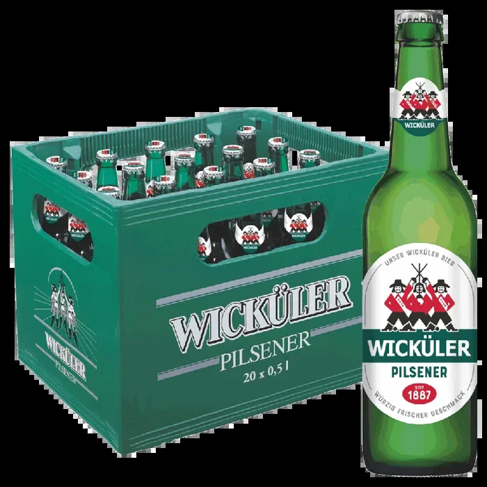 Wicküler Pilsner 20×0,5 l – tgh24 – Fachgroßhandel für Getränke