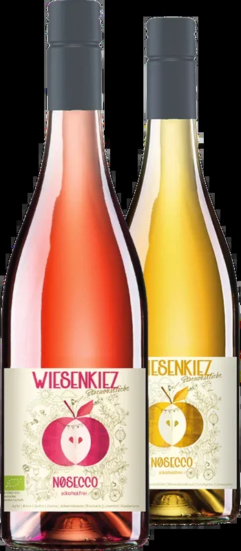 Wiesenkiez Sin-/NoSecco Probierpaket – alkoholfreie Sekt-Alternativen