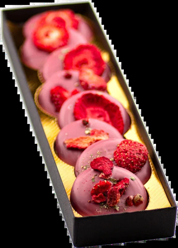 Wild Ruby chocolate thaler