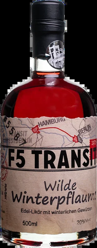 Wilde Winterpflaume Zimt Likör No. 5587 – Winterlikör – F5 Transit