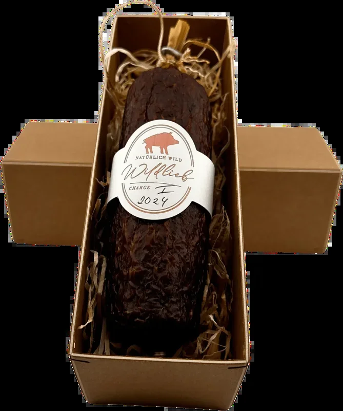 Wildlieb wild boar salami 100% game