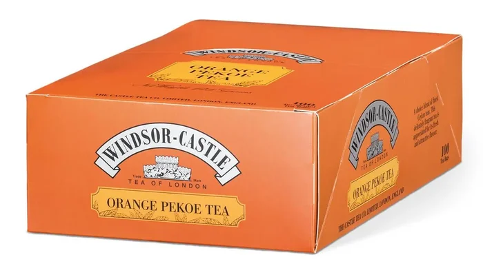 Windsor-Castle: Orange Pekoe Tea 100 Beutel – Vorratspack für Teeliebhaber, vollmundig und aromatisch