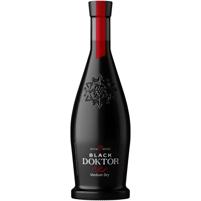 Wine BLACK DOKTOR Red Semi-dry