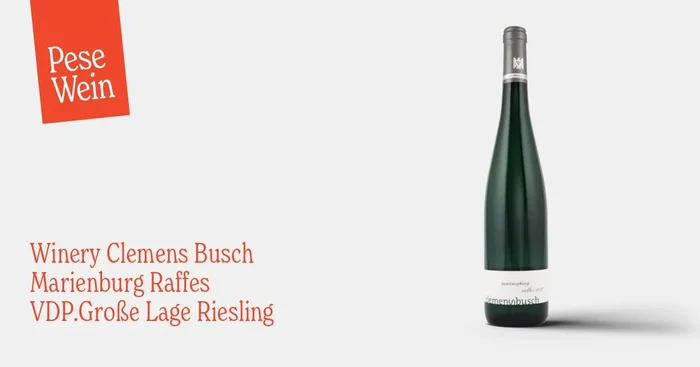 Winery Clemens Busch Marienburg Raffes VDP.Große Lage Riesling 2017