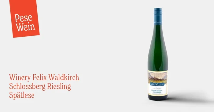 Winery Felix Waldkirch Schlossberg Riesling Spätlese 2018
