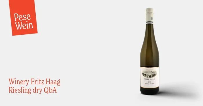 Winery Fritz Haag Riesling dry QbA 2019