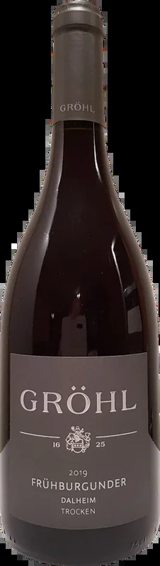 Winery Gröhl Frühburgunder Dahlheim 2022- Red wine