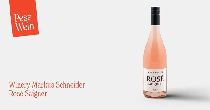 Winery Markus Schneider Rosé Saigner 2022