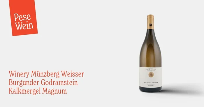 Winery Münzberg Weisser Burgunder Godramstein Kalkmergel Magnum 2022